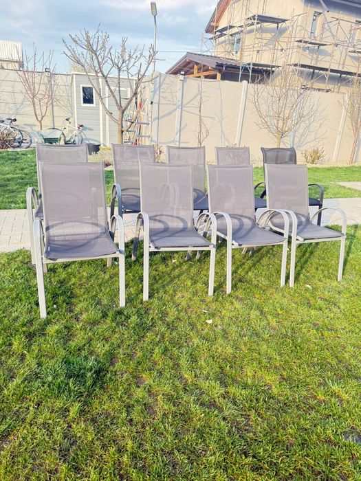 Scaune terasa,gradina, exterior  9 bucati