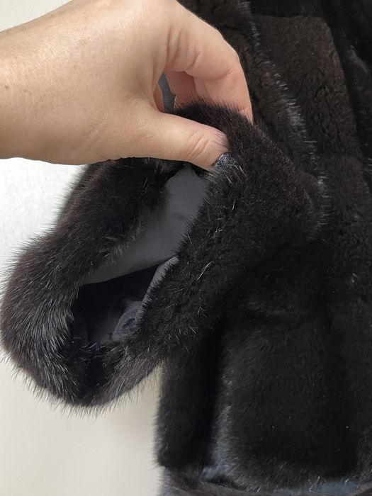 Шуба норковая 100 см