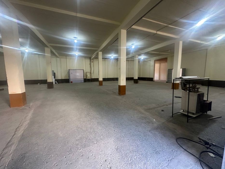 Аренда 1000 м2 помещения под склад а также под производство