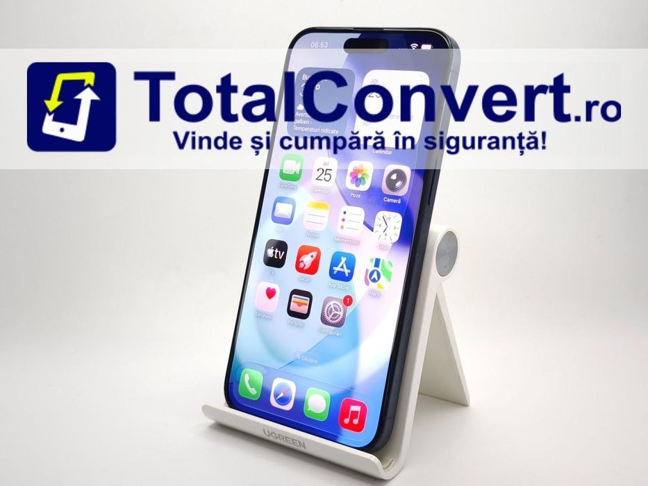Apple iPhone 15 Pro Max 256GB Blue, Garantie 24 luni | #R93952