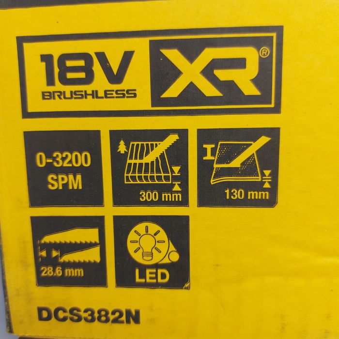 Акумулаторен саблен трион DEWALT DCS382N