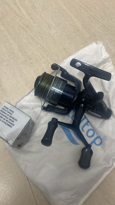 Mulineta Shimano DL4000 FABaitruner si Balzer Tactis 5250