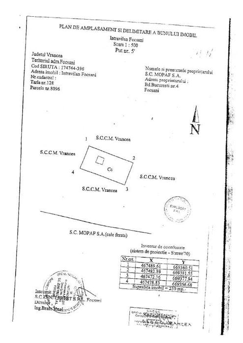 Licitatii publice pentru vanzare terenuri situate in Focsani
