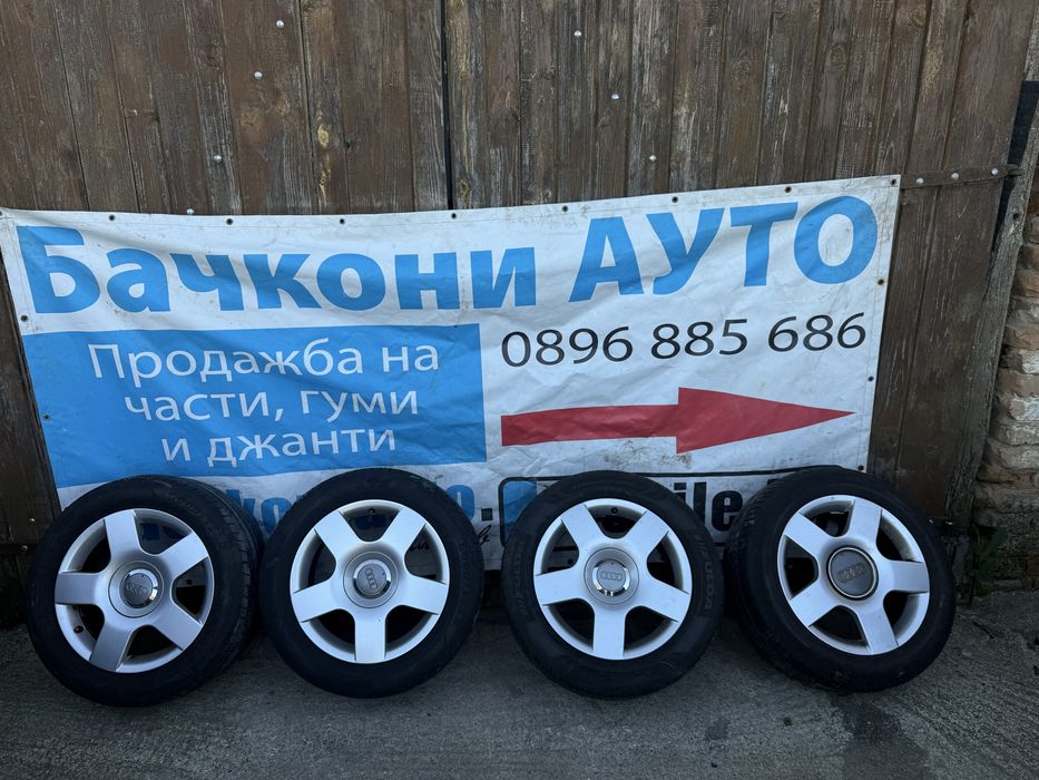 16 5х112 джанти с някакви гуми
