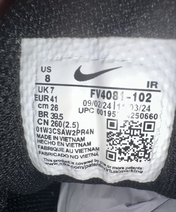 Nike Air Max Plus Drift Panda - 40,41,42,45,46