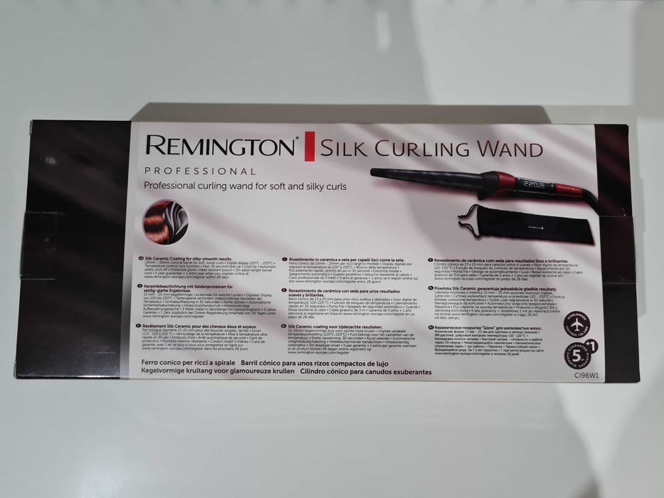 Професионална Маша Remington Ci96W1 SilkCurlingWand