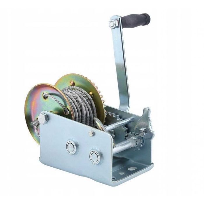 НЕМСКА Ръчнa Лебедка 2500lb - 1130kg + Подарък ЛЕД ФЕНЕР