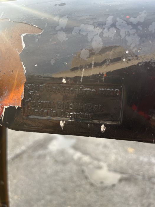 Задна броня AMG/АМГ Mercedes W210