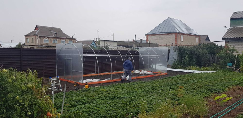 Теплица, поликарбонат, Рудный