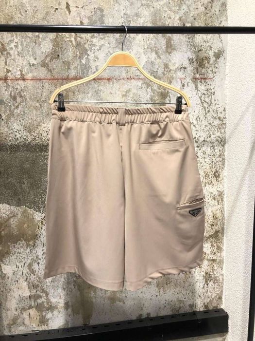 Pantamoni scurti fluid bermuda shorts Prada
