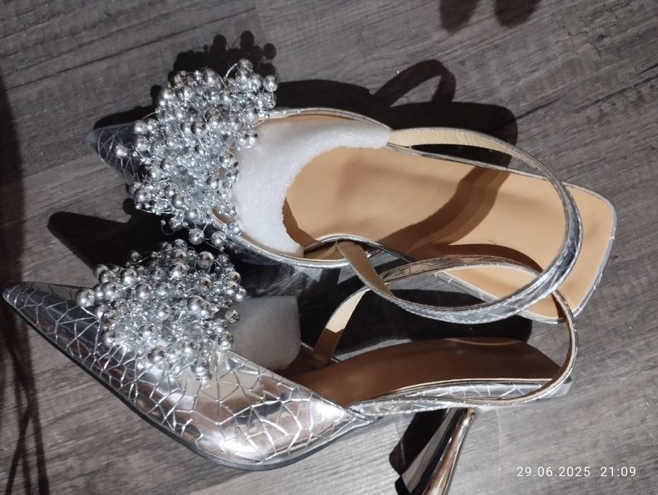 Pantofi dama ocazie cu paiete