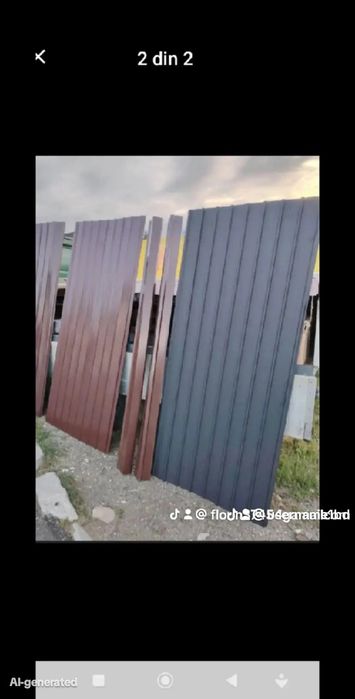 Tabla cutata maro și gri