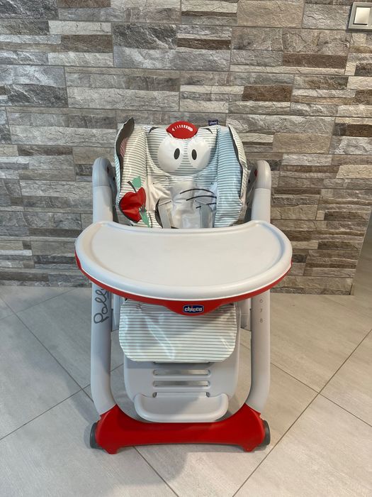 Детско столче за хранене CHICCO POLLY 2 START слонче. Перфектно състояние!