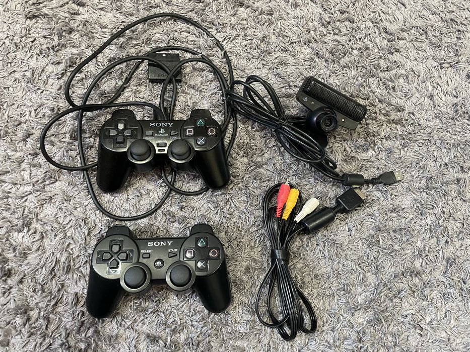 Комплект геймпад PS3, PS2 + камера PS Move и av кабель