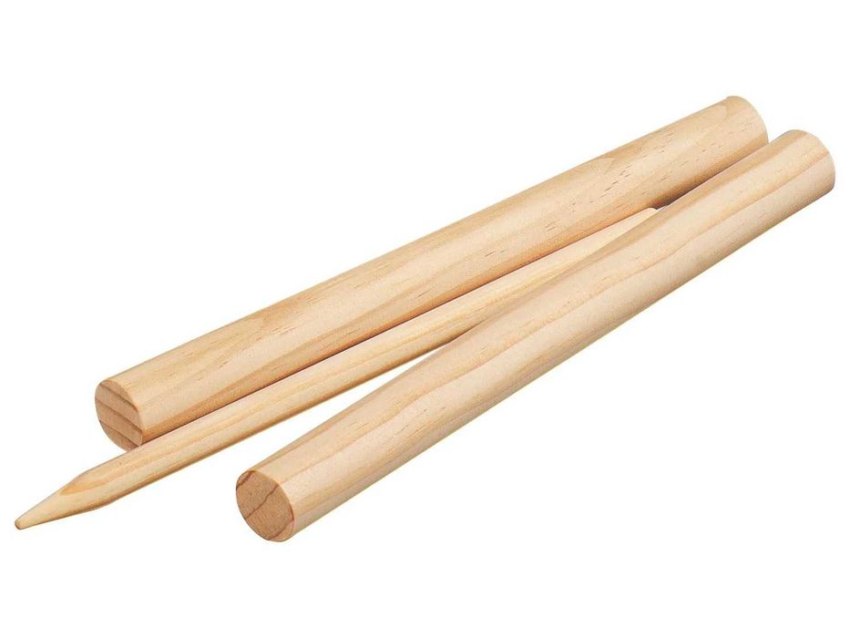 Шведски шах Kubb Game Викингски шах Игрателна дървена куб игра