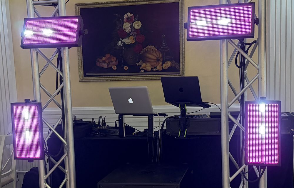 Vand lumini par led+strobo led