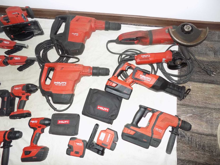 Scule Hilti functionale  TE 50/ TE 60,  SD 5000-22 , SID 4-22 , Laser PM 2-LG