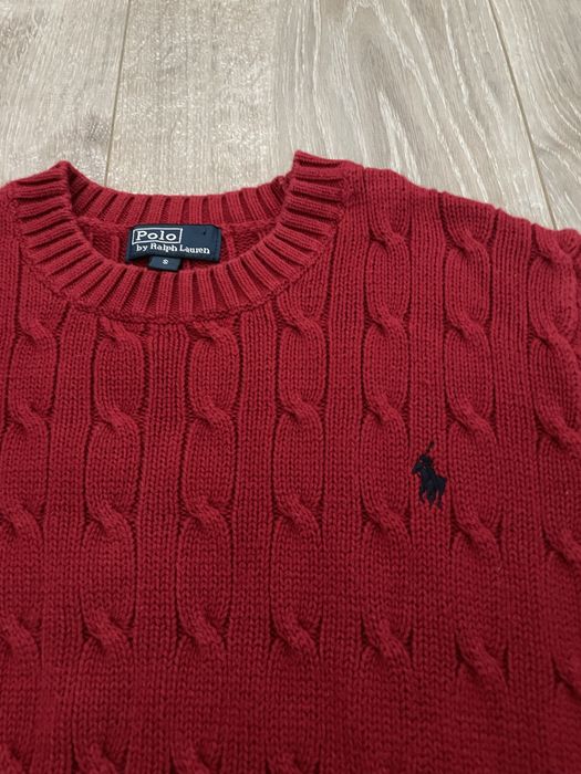 Bluză tricotată cu torsade Ralph Lauren nr.S