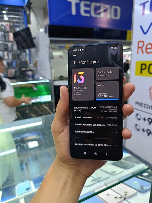 Poco X3 pro  8/256Gb