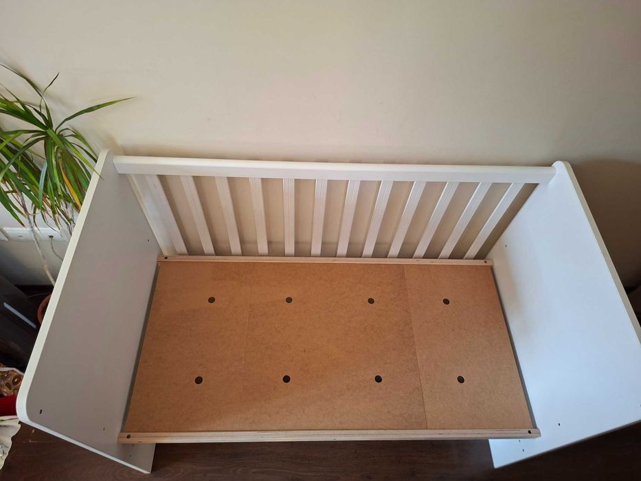 Бебешко легло "Рини Плей" + матрак BABY PUZZLE 60X120X10CM ISLEEP