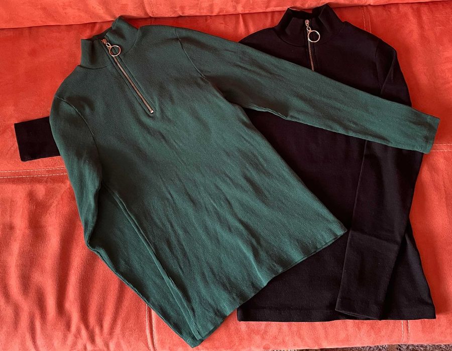 Дамско поло с цип