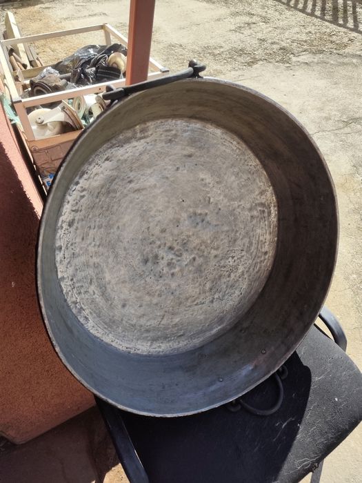 Масивна медна тава 58х16 см