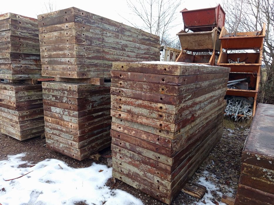 Едроплощен кофраж, кофражни платна