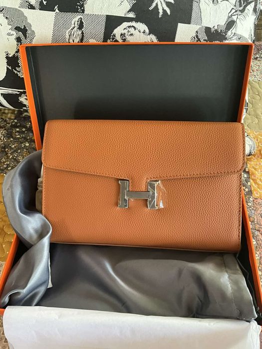 Мъжка чанта Hermes ест кожа