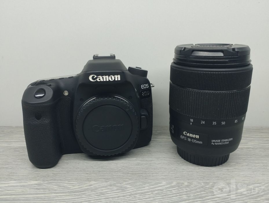 Canon EOS 80D Kit, yangidek holatda