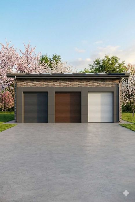 Гаражные ворота с установкой