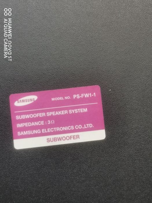 Subwoofer Samsung +2 sateliti