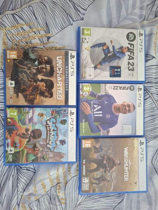 Продавам игри за PS 5
