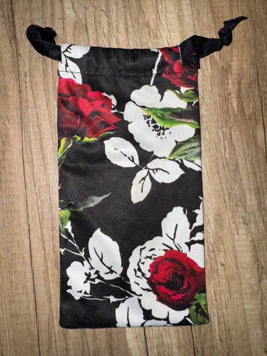 Оригинален мек калъф за очила Dolce & Gabbana - флорален принт