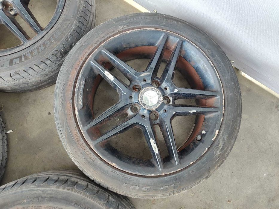 Set 4 Jante aliaj R17 5x112 225/45 / 245/45 R17  Mercedes-Benz E W212 7.5JX17H2 / 8.5JX17H2 2009 / [2009-2016] / (12I)