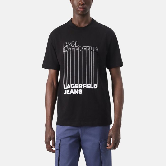 Оригинална тениска Karl Lagerfeld Jeans A3M17002 999