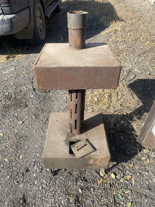 Масленная печь на отработке