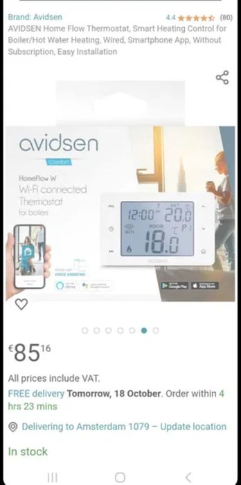 Cronotermostat ambient termostat wireless centrala termica boiler AC