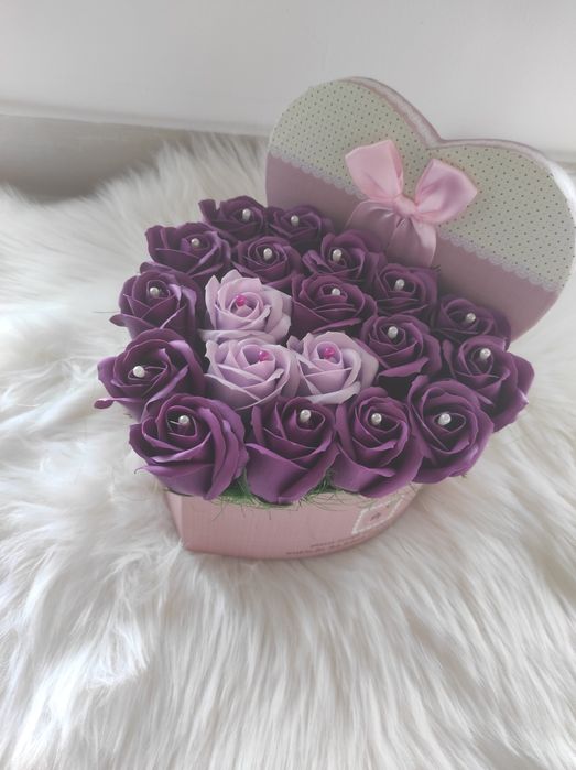 Aranjamente trandafiri de săpun