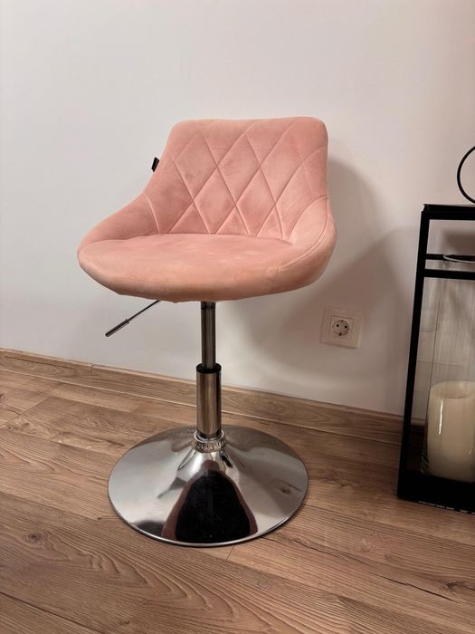 Scaun machiaj catifea