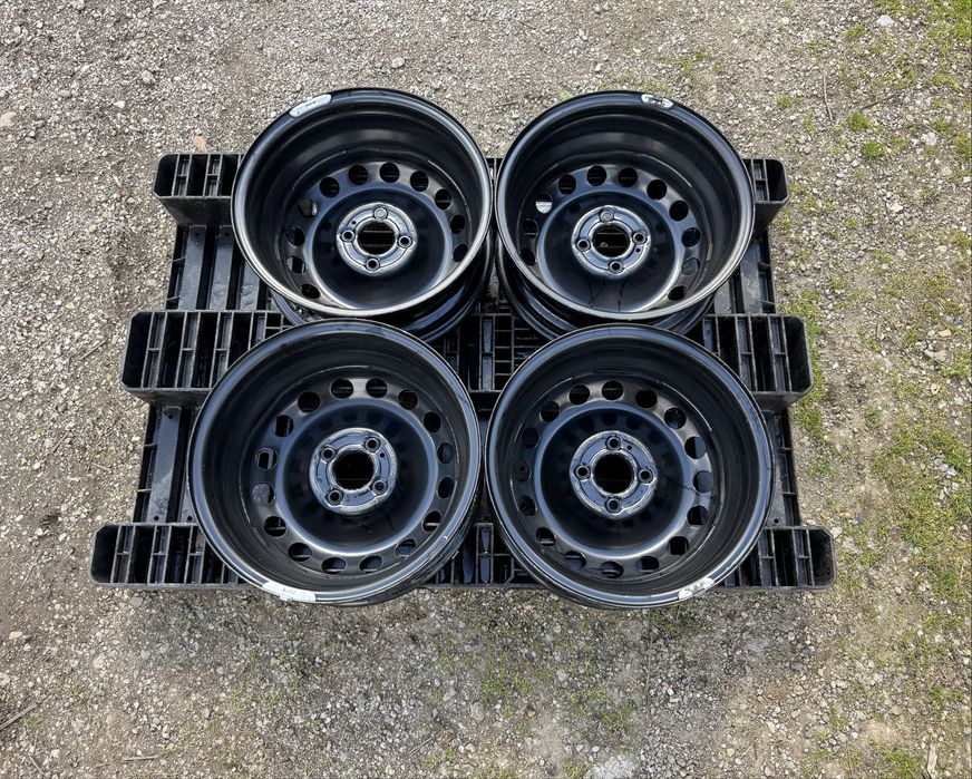 4бр.Усилени джанти 15" 4x100+ДАТЧИЦИ-Renault Kangoo,Dacia Dokker,Citan