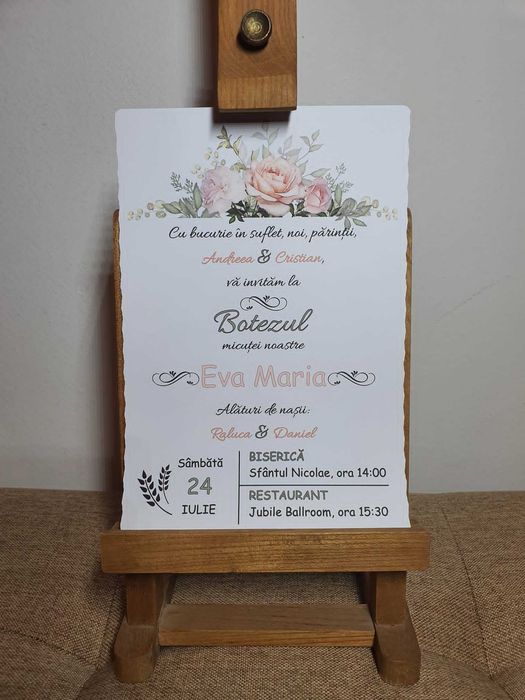 Plicuri, meniuri, invitatii