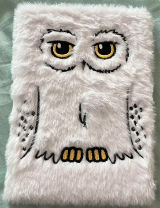 Agendă pufoasă Harry Potter Hedwig