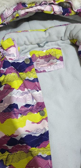 Зимние комбенезоны на девочку