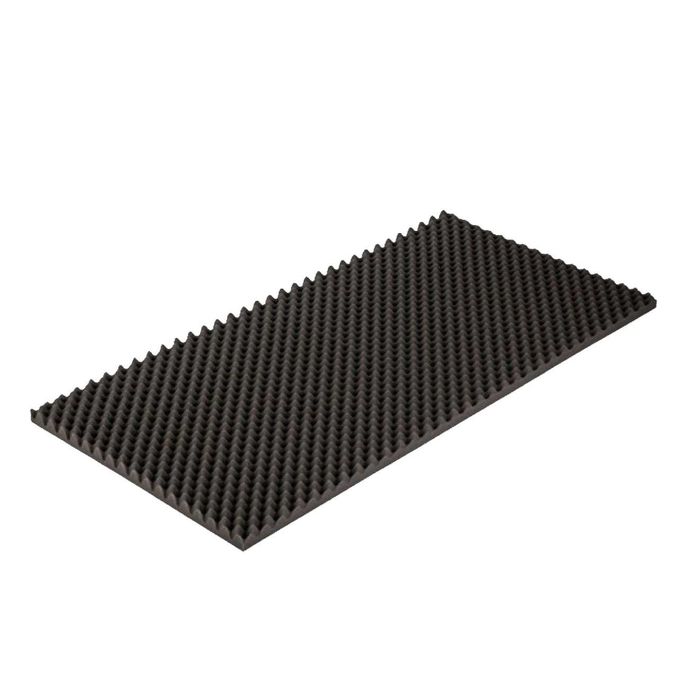 Burete pentru Izolare Acustica, 50 x 100 cm, Negru, Reducerea Ecoului!