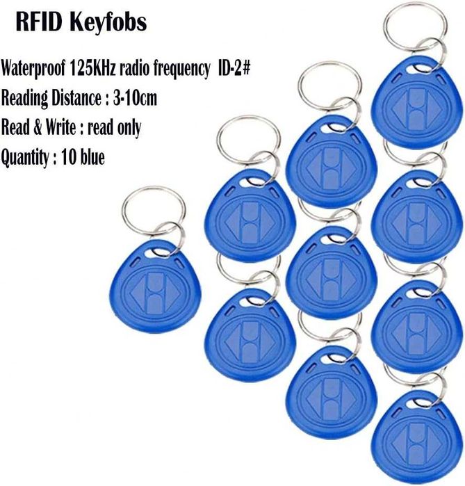 REDUS de la 400RON, Kit sistem Control acces Digital, DC12V, RFID , TouchPad cititor card magnetic si cartele + buton + modul + yala elctromagnetica