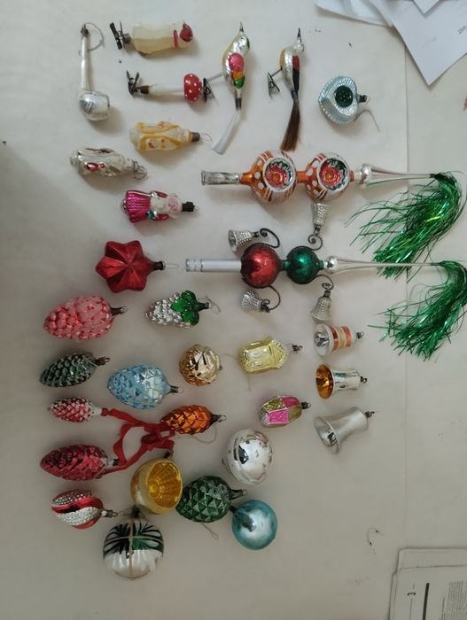 Елочные игрушки  ГДР лауша