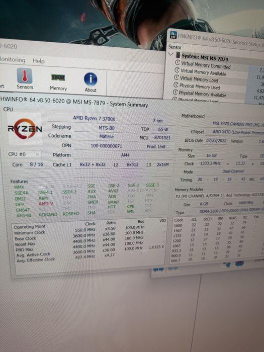 Unitate pc jocuri-gaming Ryzen 7 3700x Nvdidia RTX 2060 Gta V CS GO Fortnite