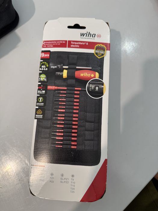 Set surubelnita electrica dinamometrica Wiha