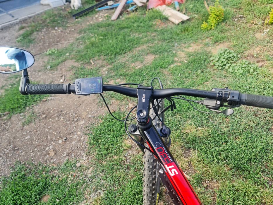 Bicicleta electrica Rockrider 530S full suspensie motor Bafang 750W