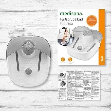Масажна вана за крака Medisana FS 881 Спа с вибрация,  до 44 номер